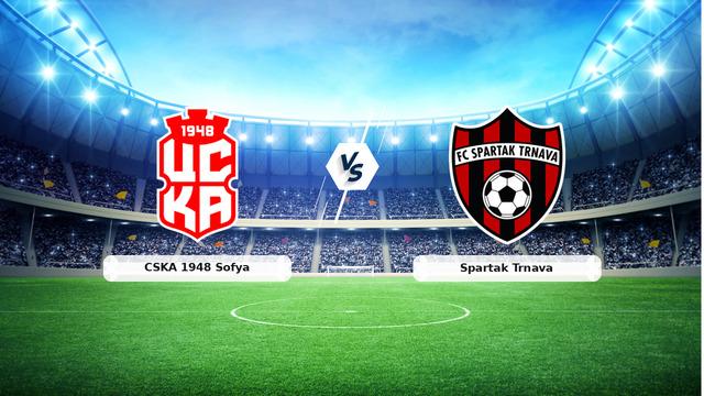 CSKA 1948 Sofya Spartak Trnava maçı