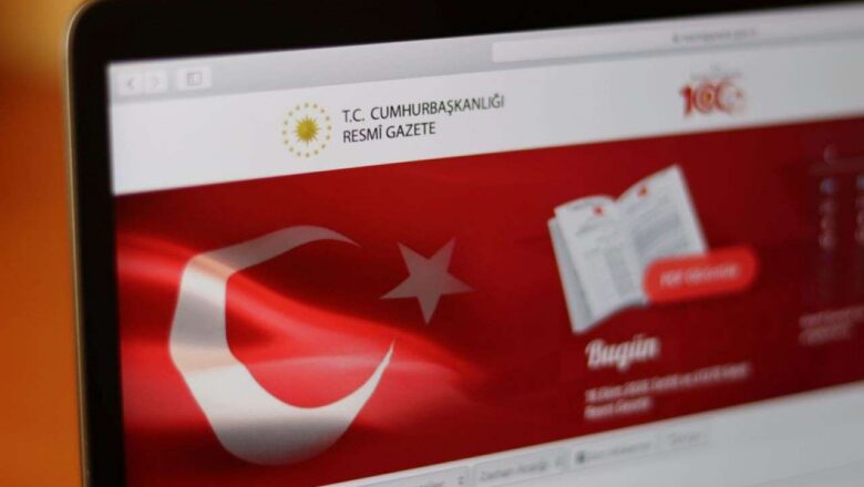 Resmi Gazete kararı