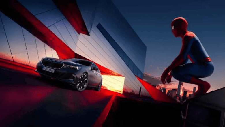 BMW Örümcek Adam reklamı