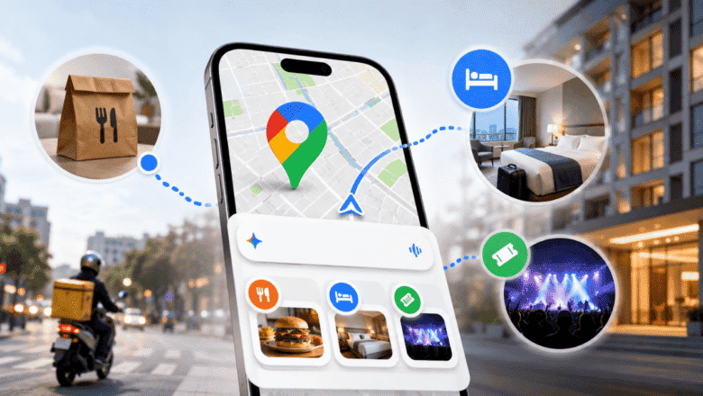 Google Maps yemek siparişi