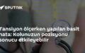 kol pozisyonu