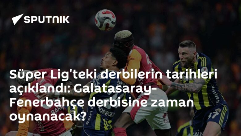 Galatasaray-Fenerbahçe derbi